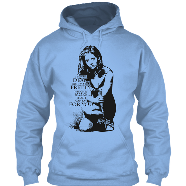 A black t-shirt with the shopify logo