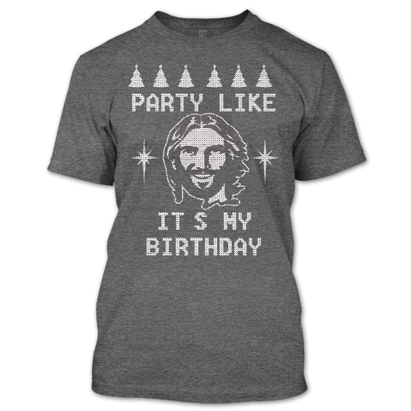 A black t-shirt with the shopify logo