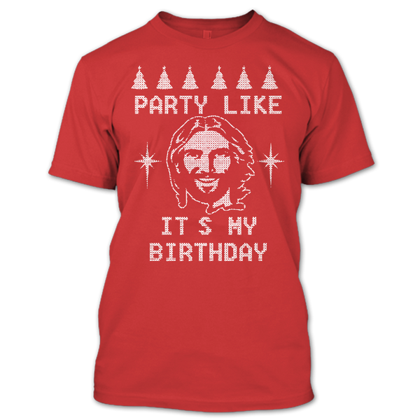 A black t-shirt with the shopify logo