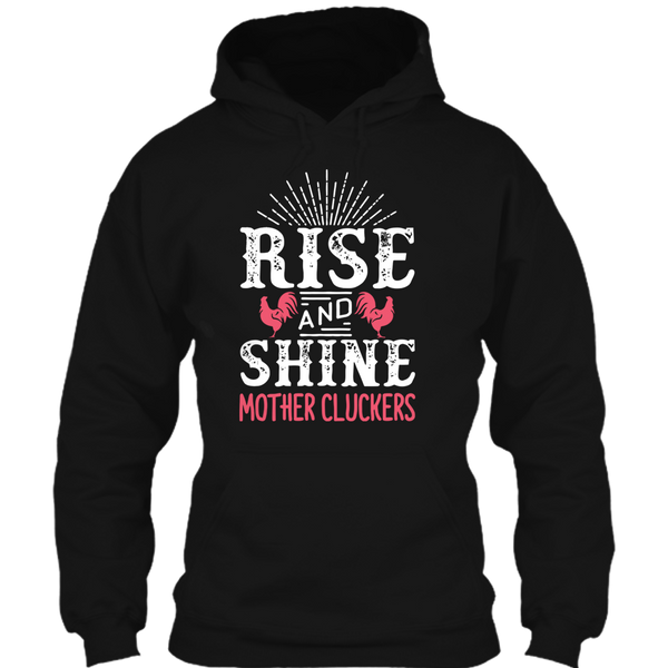 A black t-shirt with the shopify logo