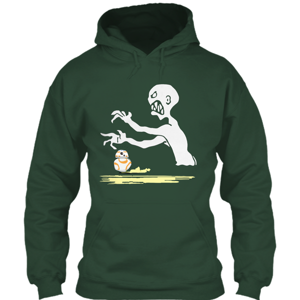 A black t-shirt with the shopify logo