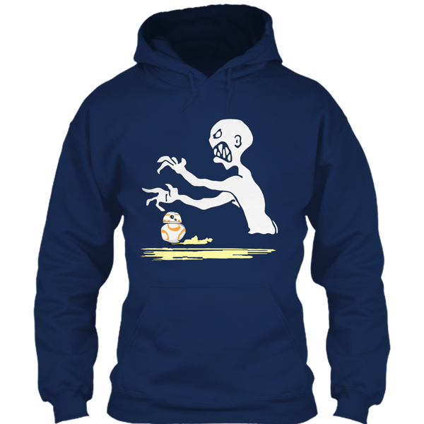 A black t-shirt with the shopify logo