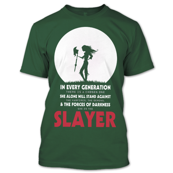 A black t-shirt with the shopify logo