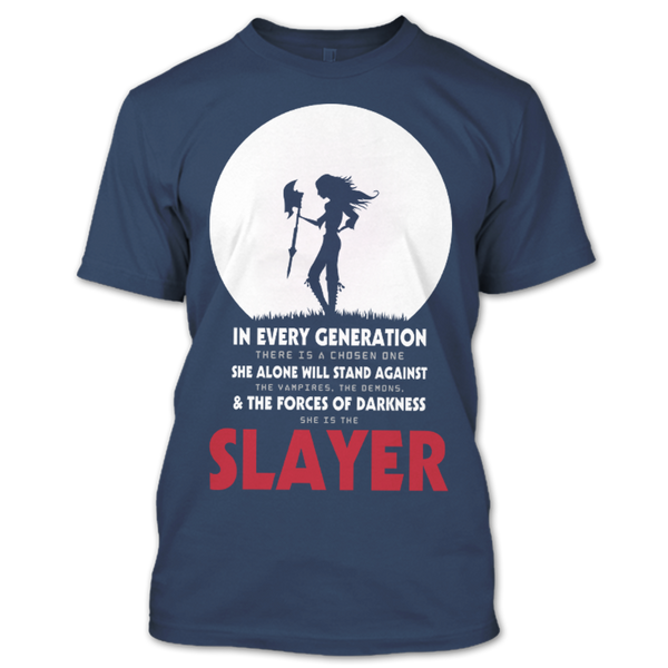 A black t-shirt with the shopify logo