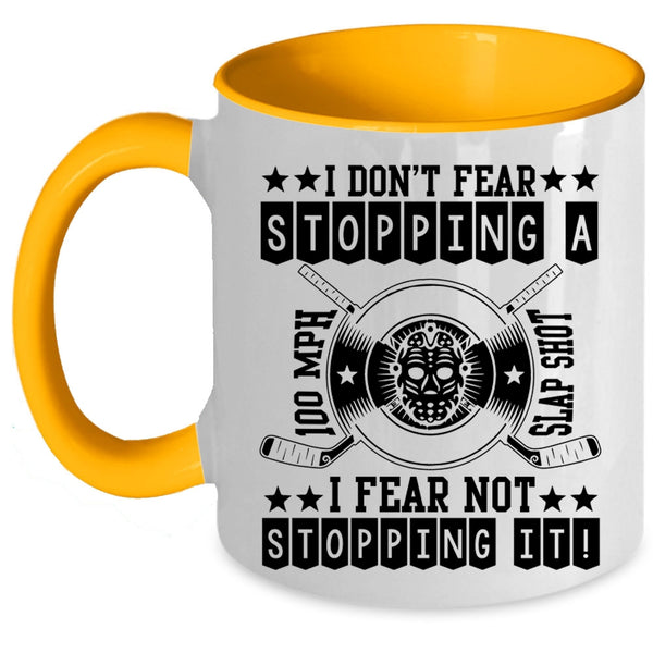 Gift For Hockey Player Coffee Mug, Funny Hockey Player Accent Mug