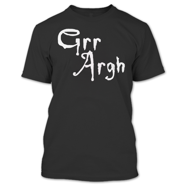 A black t-shirt with the shopify logo