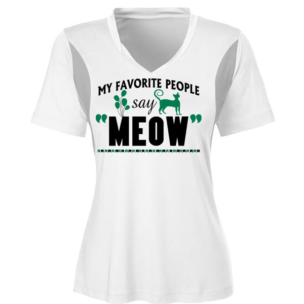 My Favorite People Say Meow T Shirt, I Love My Cat T Shirt