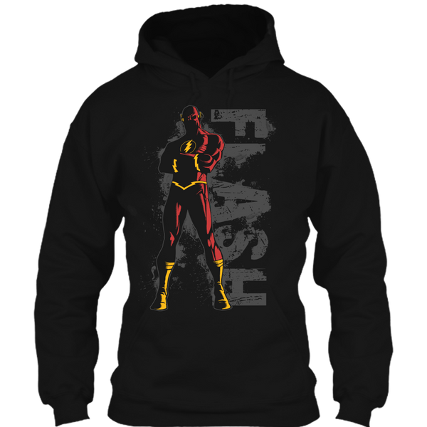 A black t-shirt with the shopify logo