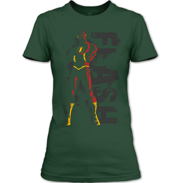 A black t-shirt with the shopify logo