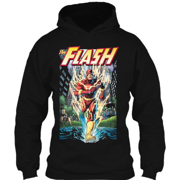 A black t-shirt with the shopify logo