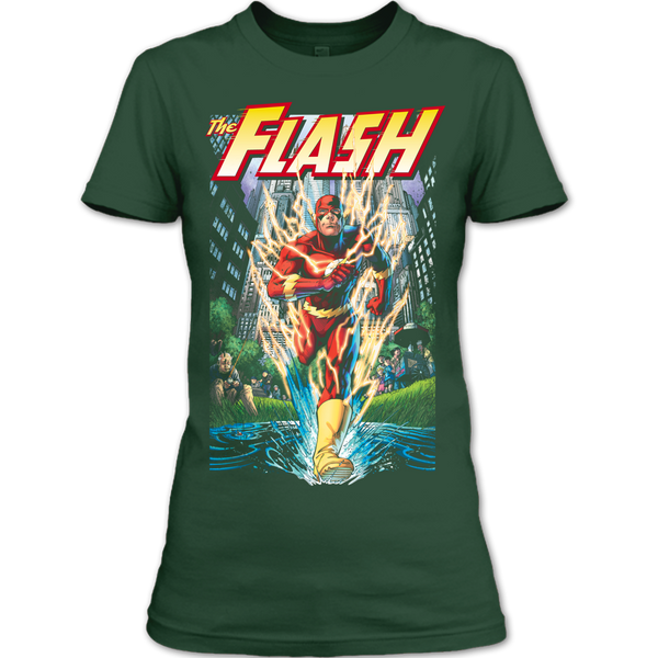 A black t-shirt with the shopify logo