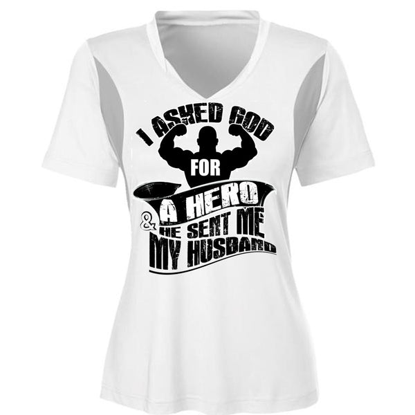 He Sent Me My Husband T Shirt, I Love Husband T Shirt, Awesome T-Shirts