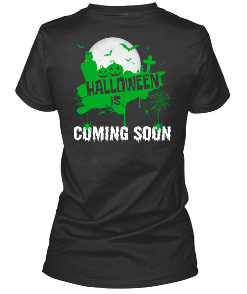 Halloween Is Coming Soon T Shirt, I Love You Pumpkin T Shirt