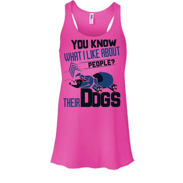 You Know what I Like About People T Shirt, Coolest Dog Lover T Shirt, Awesome t-shirts