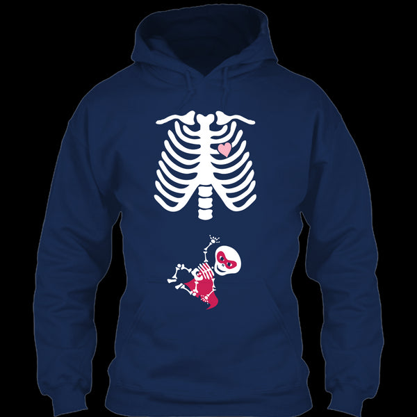 A black t-shirt with the shopify logo