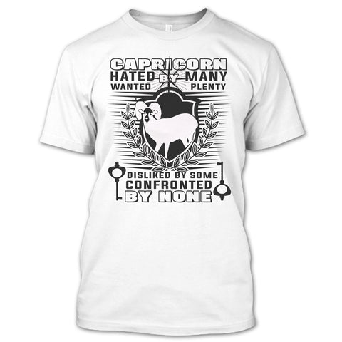 A black t-shirt with the shopify logo