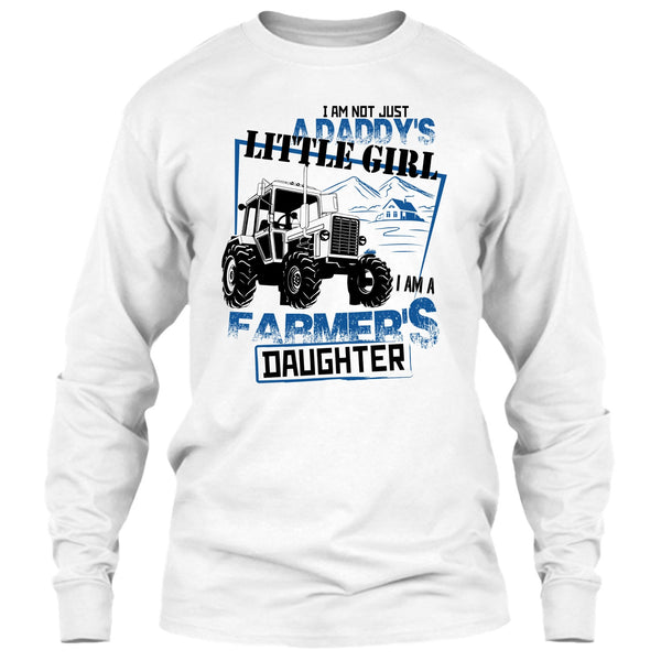 Just A Daddy's Littile Girl T Shirt, Coolest farmer's Girl T Shirt