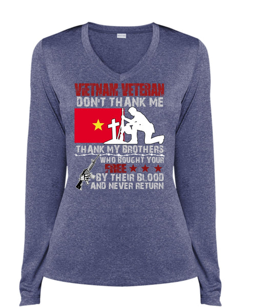 Vietnam Veteran T Shirt, Thank My Brothers T Shirt