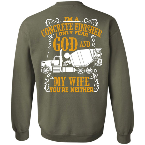 I Only Fear God And My Wife T Shirt, I Love Wife Sweatshirt