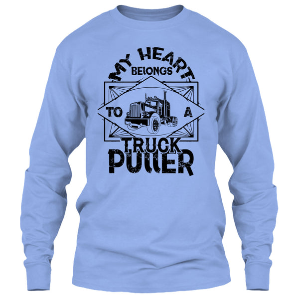 My Heart Belongs T Shirt, Coolest Trucker Ever T Shirt