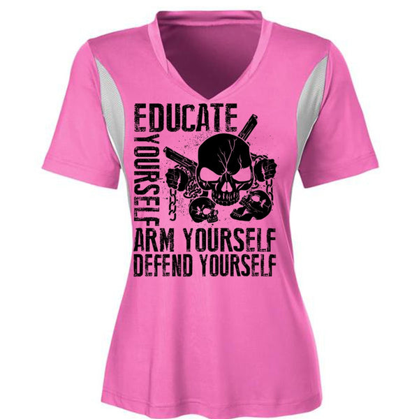 Educate Yourself Arm Yourself T Shirt, I Love Veteran T Shirt, Awesome T-Shirts
