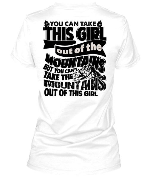 Mountains Out Of This Girl T Shirt, I Love Hiking T Shirt