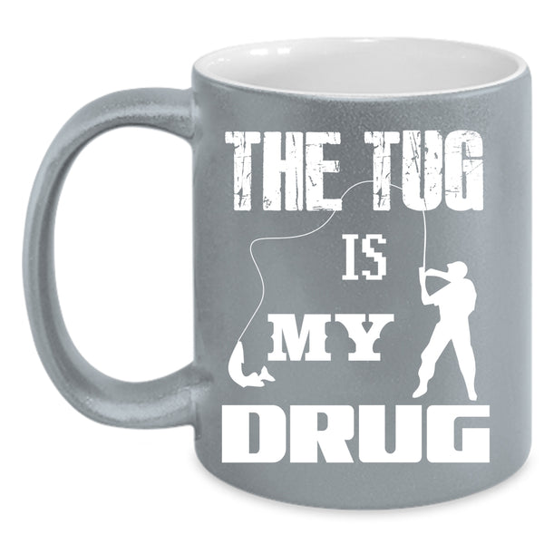 I Love Fishing Coffee Mug, Funny Gift For Fisher Coffee Cup