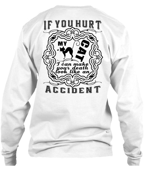 If You Hurt My Cat T Shirt, Favorite T Shirt