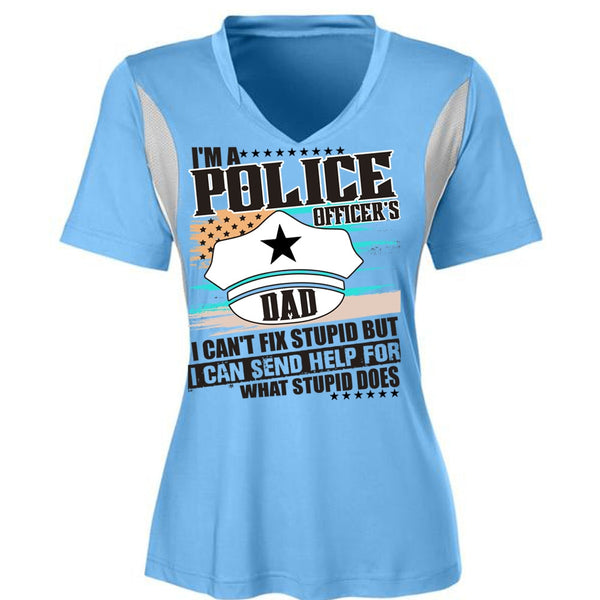 I'm A Police Officer's Dad T Shirt, I Love Police T Shirt, Awesome T-Shirts
