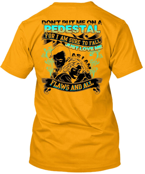 I Am Sure To Fall Just Love Me T Shirt, I Love Husband T Shirt