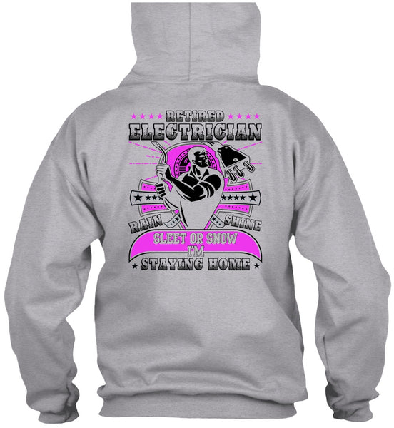 Retired Electrician T Shirt, I Love Electrician T Shirt