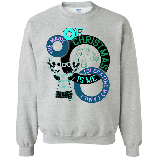 Coolest Merry Christmas T Shirt, The Magic Of Christmas Is Me Sweatshirt