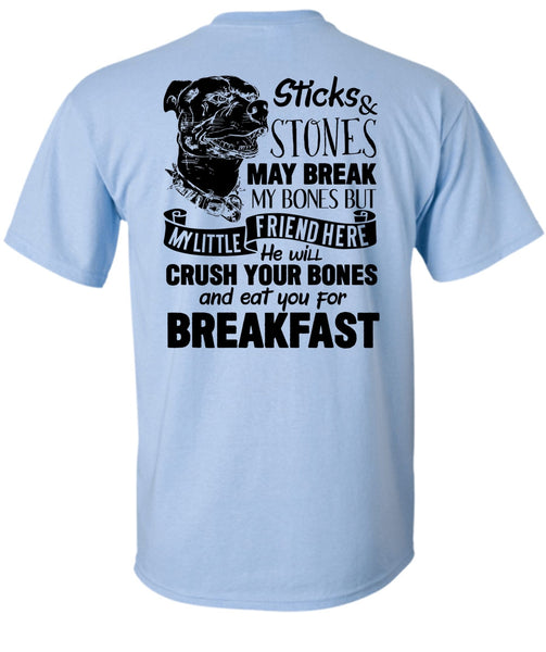 You For Breakfast T Shirt, I Love Pit Bull T Shirt