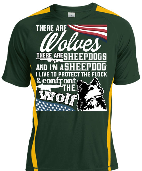 Confront The Wolf T Shirt, I'm A Sheepdog T Shirt, Cool Shirt