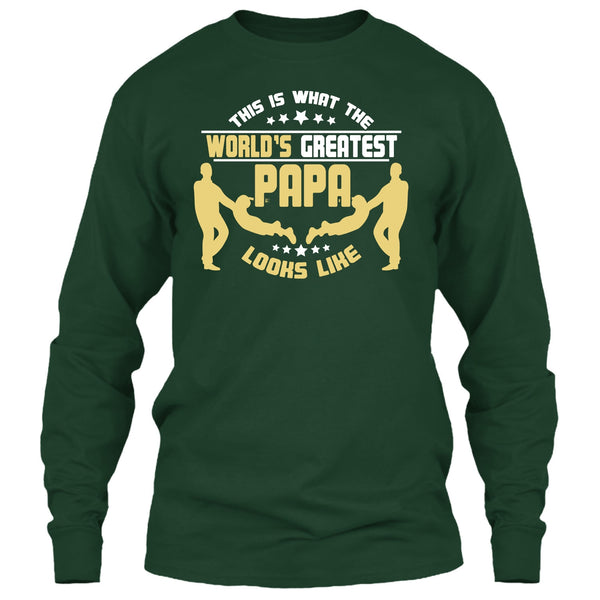 This Is What The World's Greatest Papa T Shirt, Greatest Papa T Shirt