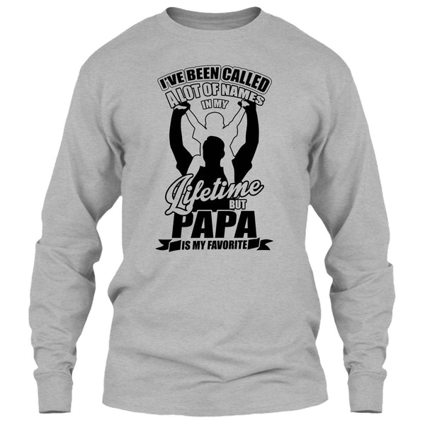 Papa Is My Favorite Name T Shirt, Father's Day Gift T Shirt