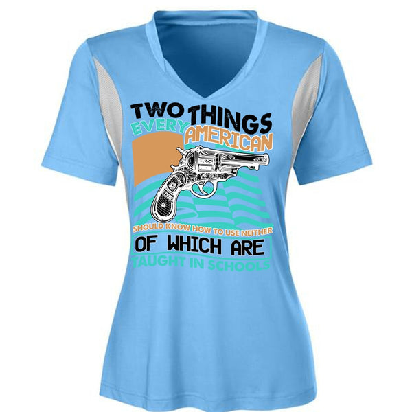 Two Things Every American T Shirt, I Love Gunning T Shirt, Awesome T-Shirts