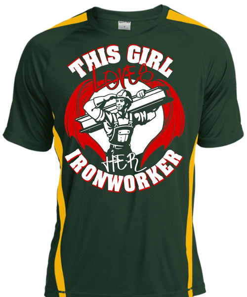 This Girl Loves Her Ironworker T Shirt, Being An Ironworker T Shirt, Cool Shirt