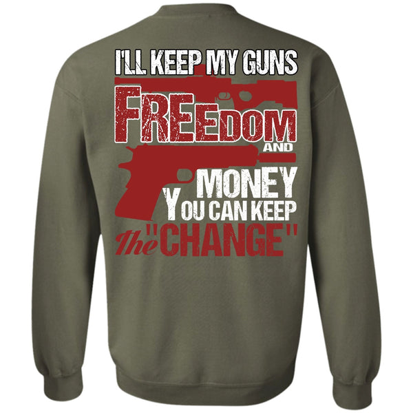 Freedom And Money T Shirt, I Love Veteran Sweatshirt
