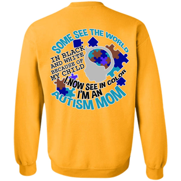 I Love Mom T Shirt, I'm An Autism Mom Sweatshirt