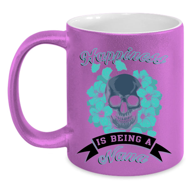 Awesome Nana Coffee Mug, Happiness Is Being A Nana Accent Mug