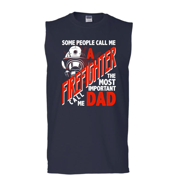 Forget The Fire Truck T Shirt, Ride The Firefighter T Shirt, Cool T Shirt (Men's Cotton Sleeveless)