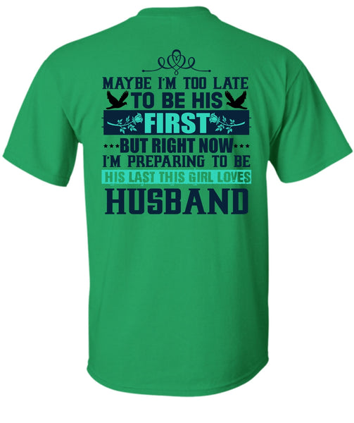 This Girl Loves Husband T Shirt, I Love Wife T Shirt