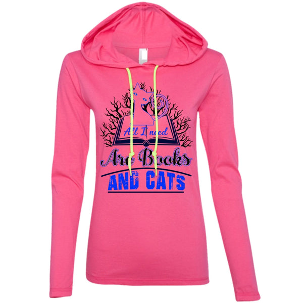 All I Need Are Books And Cats T Shirt, I Love Cat T Shirt, Awesome T-Shirts