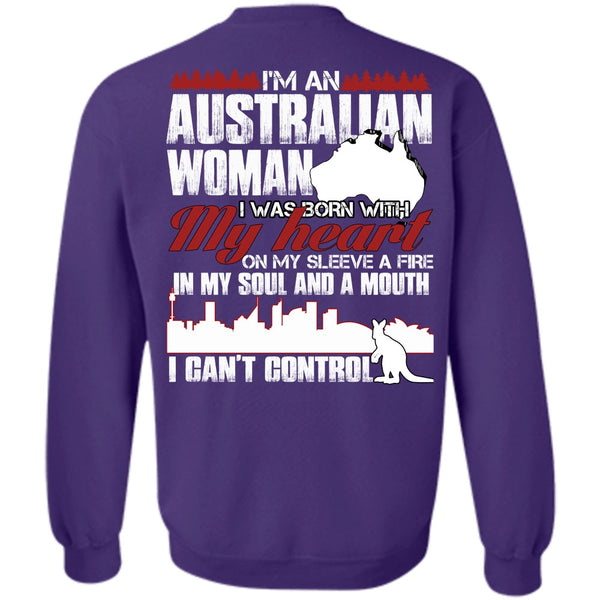 I Can't Control T Shirt, I Love Australian Sweatshirt