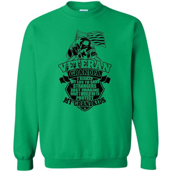 To Protect My Grandkids T Shirt, Veteran Grandpa Sweatshirt