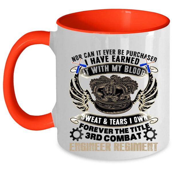 Awesome Engineers Coffee Mug, 3rd Combat Engineer Regiment Accent Mug