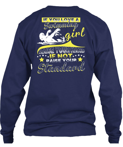 You Love A Swimming Girl T Shirt, Being A Swimmer T Shirt