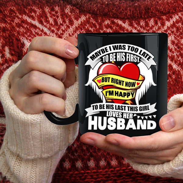 This Girl Loves Her Husband Coffee Mug, Cute Wedding Coffee Cup