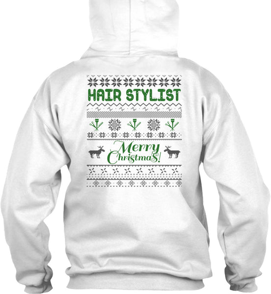 Hair Stylist Merry Christmas T Shirt, I Love Hair Stylist T Shirt